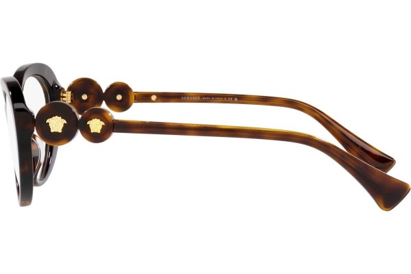 Okulary korekcyjne Versace VE3331U 108 Kocie oczy Havana