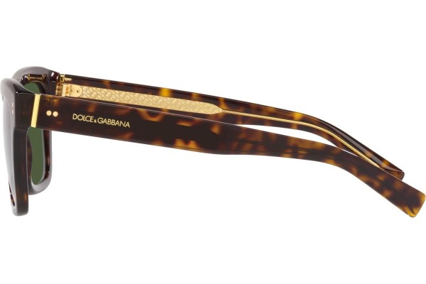Okulary przeciwsłoneczne Dolce & Gabbana DG4420 502/71 Kwadratowe Havana