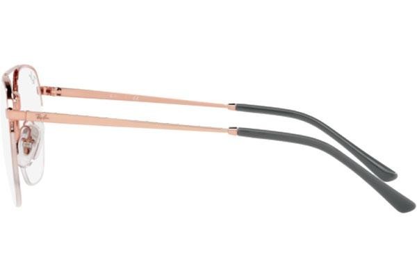 Okulary korekcyjne Ray-Ban RX6444 3094 Kwadratowe Złote