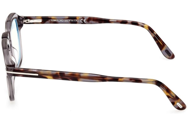 Okulary korekcyjne Tom Ford FT5836-B 020 Kwadratowe Szare