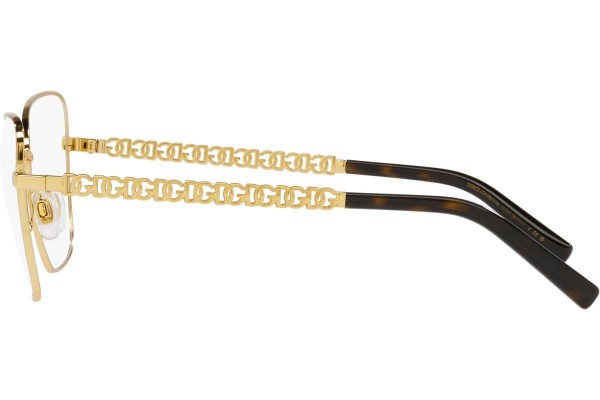 Okulary korekcyjne Dolce & Gabbana DG1346 02 Kocie oczy Złote