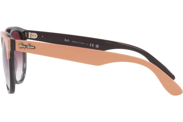 Okulary przeciwsłoneczne Ray-Ban Iris RB4471 66338H Okrągłe Beżowe