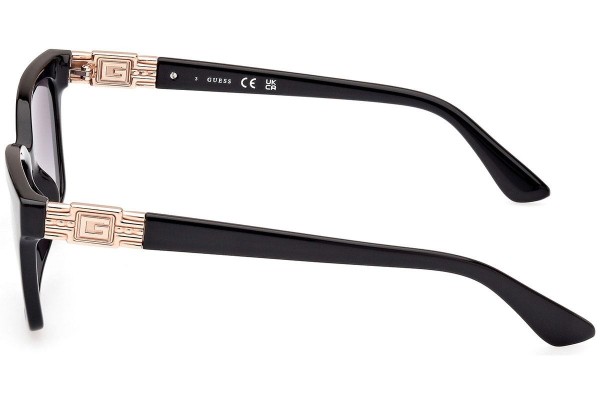 Okulary przeciwsłoneczne Guess GU7869 01B Prostokątne Czarne