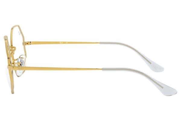 Okulary korekcyjne Ray-Ban Octagon RX1972V 3086 Okrągłe Złote