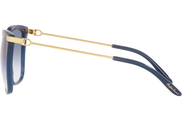 Okulary przeciwsłoneczne Ralph Lauren The Jacquie RL8209 537719 Kwadratowe Niebieskie