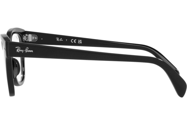 Okulary korekcyjne Ray-Ban RX0707V 2000 Kwadratowe Czarne