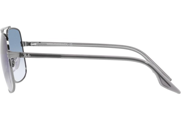 Okulary przeciwsłoneczne Ray-Ban RB3699 004/3F Kwadratowe Srebrne
