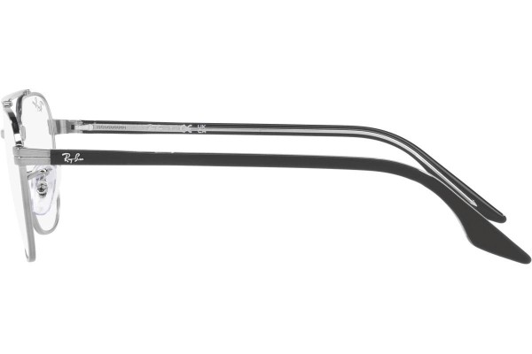 Okulary korekcyjne Ray-Ban RX6485 2502 Kwadratowe Srebrne