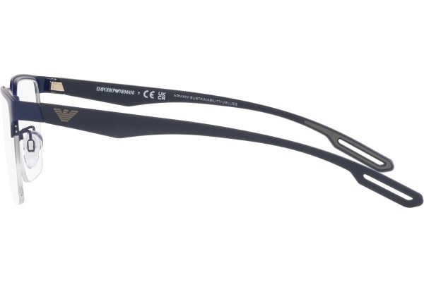 Okulary korekcyjne Emporio Armani EA1137 3018 Kwadratowe Niebieskie