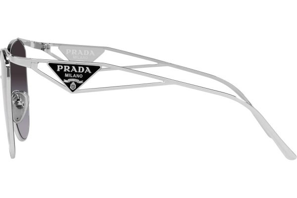 Ochelari de soare Prada PR50ZS 1BC09S Cat Eye Argintii