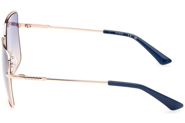 Okulary przeciwsłoneczne Guess GU7866 28W Kwadratowe Złote