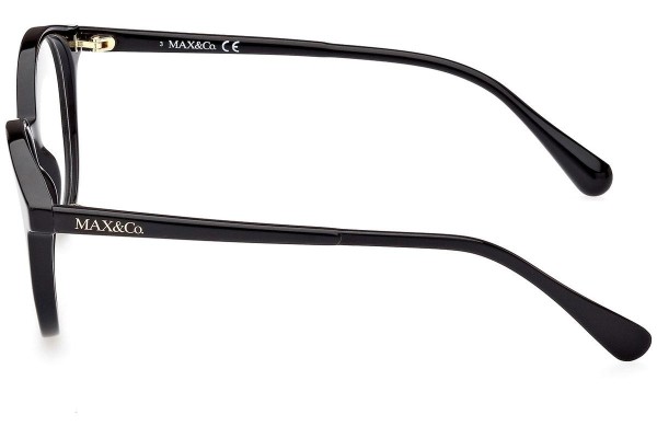 Okulary korekcyjne Max&Co. MO5076 005 Okrągłe Czarne