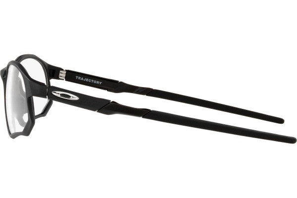 Okulary korekcyjne Oakley Trajectory OX8171-01 Prostokątne Czarne