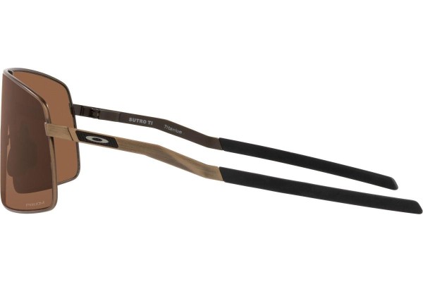 Okulary przeciwsłoneczne Oakley Sutro TI OO6013-03 Pojedyncze | Shield Brązowe