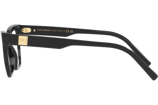 Okulary korekcyjne Dolce & Gabbana DG3359 501 Kocie oczy Czarne