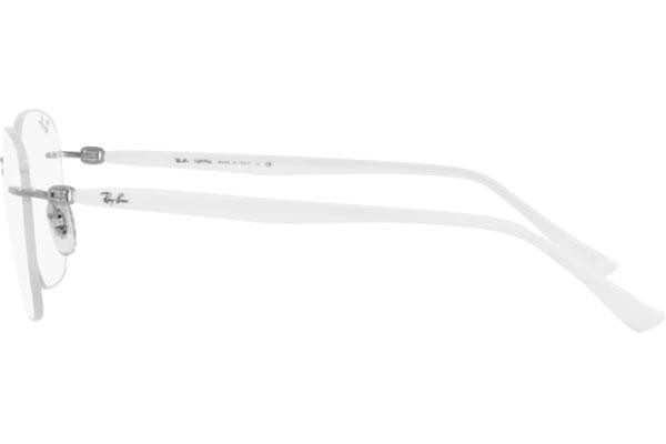 Okulary korekcyjne Ray-Ban RX8769 1228 Kwadratowe Srebrne