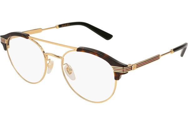 Okulary korekcyjne Gucci GG0289O 002 Okrągłe Havana