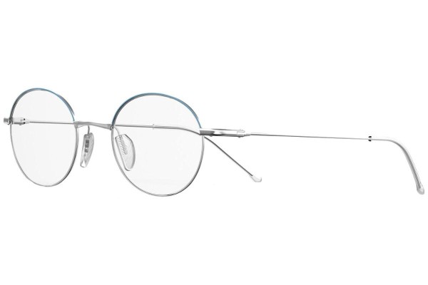 Okulary korekcyjne Safilo Linea 04 010 Okrągłe Srebrne