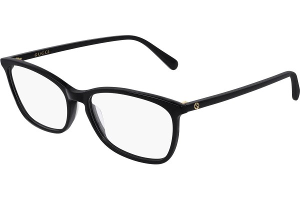 Okulary korekcyjne Gucci GG0548O 005 Kwadratowe Czarne