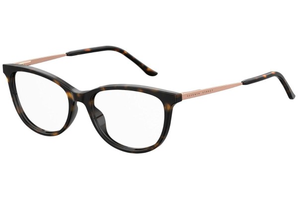 Okulary korekcyjne Seventh Street 7A528 086 Kocie oczy Havana