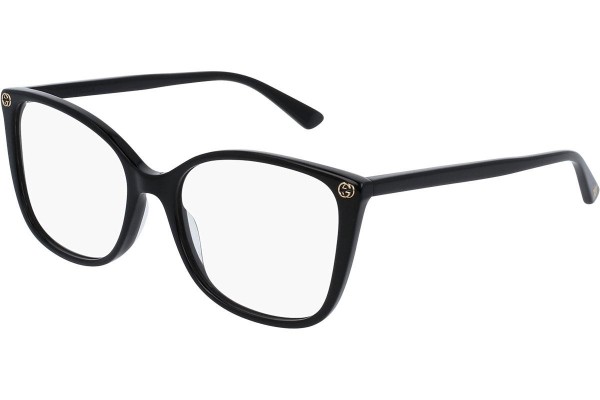 Naočale Gucci GG0026O 001 Cat Eye Crni