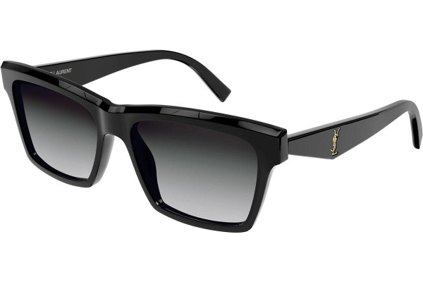 Ochelari de soare Saint Laurent SLM104 001 Pătrați Negri