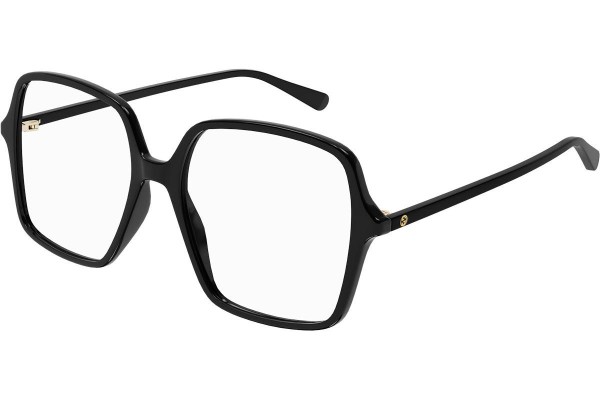 Okulary korekcyjne Gucci GG1003O 001 Kwadratowe Czarne