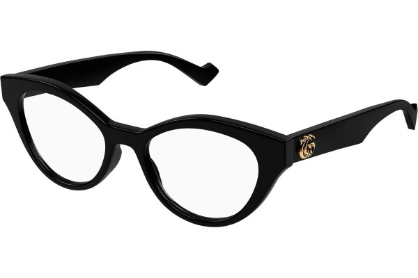 Okulary korekcyjne Gucci GG0959O 001 Kocie oczy Czarne