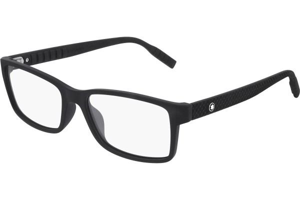 Okulary korekcyjne Mont Blanc MB0066O 001 Prostokątne Czarne