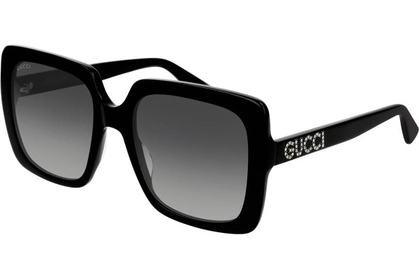 Слънчеви очила Gucci GG0418S 001 С голям размер Черна