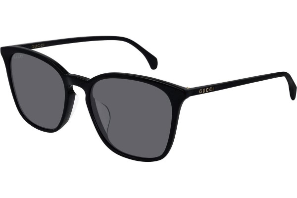 Okulary przeciwsłoneczne Gucci GG0547SK 001 Kwadratowe Czarne