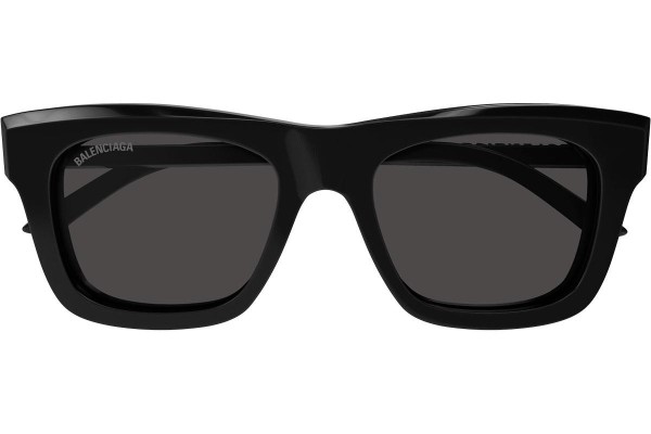 Okulary przeciwsłoneczne Balenciaga BB0161S 001 Kwadratowe Czarne
