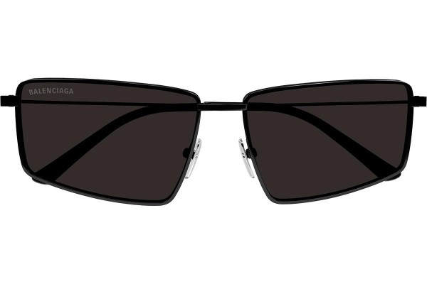 Okulary przeciwsłoneczne Balenciaga BB0195S 001 Prostokątne Czarne