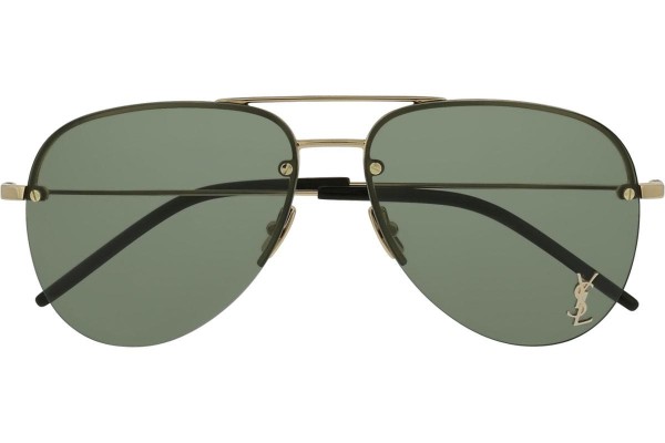 Okulary przeciwsłoneczne Saint Laurent CLASSIC11M 003 Pilotki (Aviator) Złote