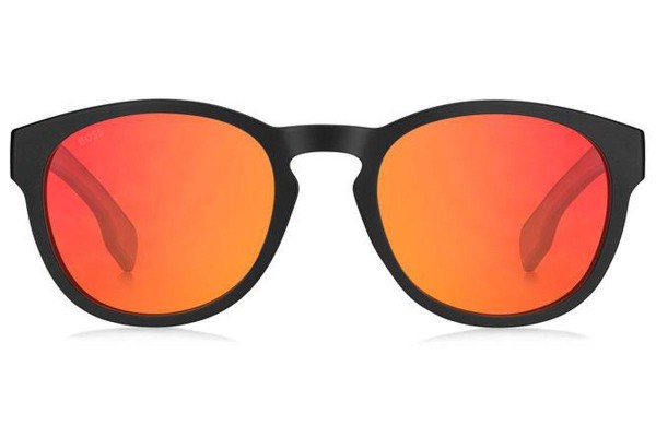 Okulary przeciwsłoneczne BOSS BOSS1452/S PGC/UZ Okrągłe Czarne