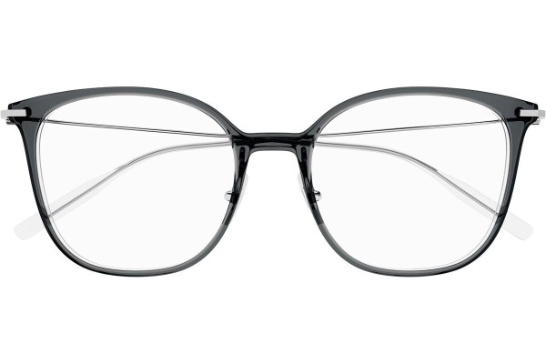 Okulary korekcyjne Mont Blanc MB0208OA 002 Kwadratowe Szare