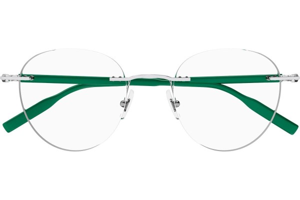 Okulary korekcyjne Mont Blanc MB0224O 004 Okrągłe Srebrne