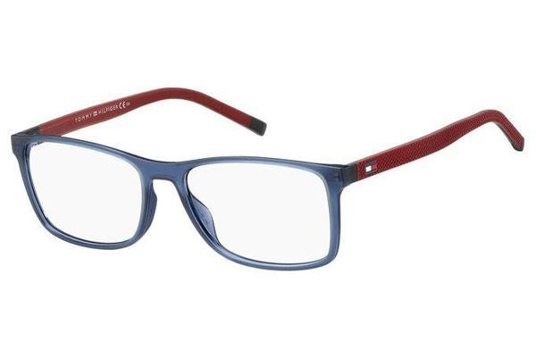 Okulary korekcyjne Tommy Hilfiger TH1785 WIR Prostokątne Niebieskie