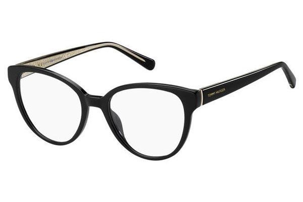 Briller Tommy Hilfiger TH1842 807 Cat Eye Sort