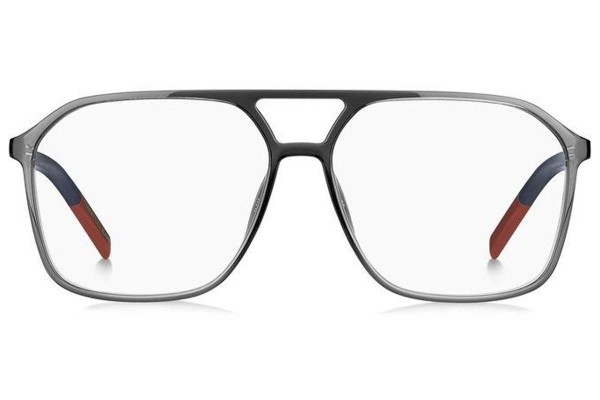 Okulary korekcyjne Tommy Jeans TJ0009 KB7 Pilotki (Aviator) Szare