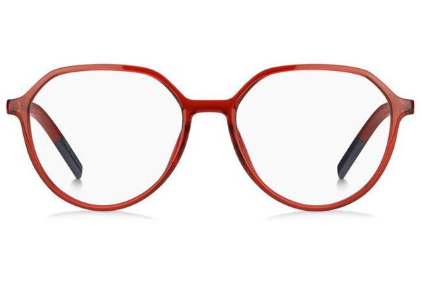 Okulary korekcyjne Tommy Jeans TJ0011 C9A Okrągłe Czerwone
