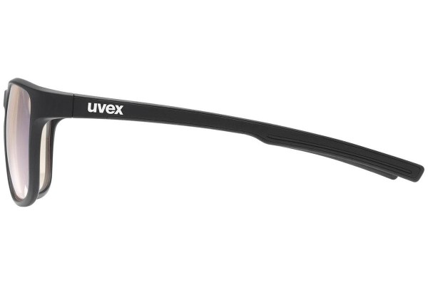 Okulary korekcyjne uvex retina BLUE CV 2201 blue-light [non-prescription] Kwadratowe Czarne