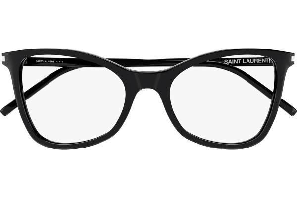 Okulary korekcyjne Saint Laurent SL478 JERRY 001 Kocie oczy Czarne