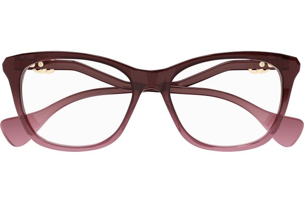 Okulary korekcyjne Gucci GG1012O 003 Kocie oczy Czerwone