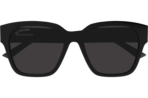 Okulary przeciwsłoneczne Balenciaga BB0215SA 001 Kwadratowe Czarne