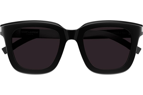 Solbriller Saint Laurent SL465 001 Firkantet Sort