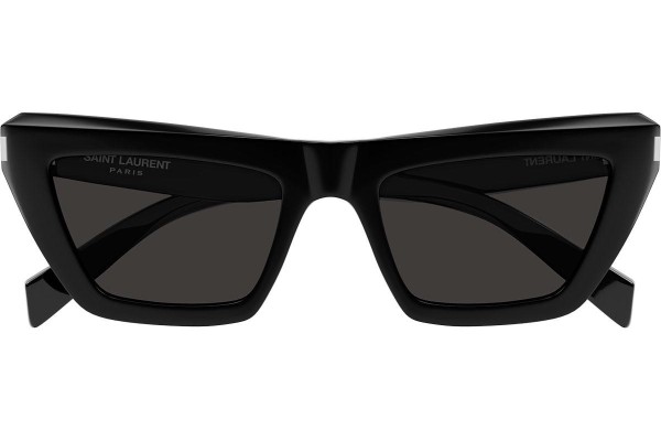 Okulary przeciwsłoneczne Saint Laurent SL467 001 Kwadratowe Czarne