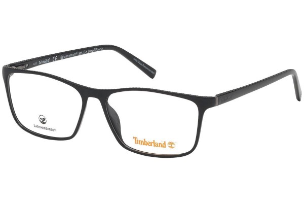 Okulary korekcyjne Timberland TB1631 001 Prostokątne Czarne
