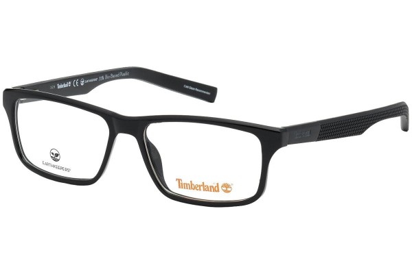 Okulary korekcyjne Timberland TB1666 001 Prostokątne Czarne
