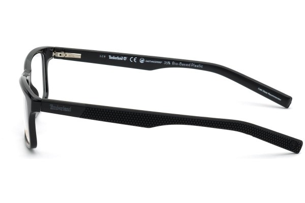 Okulary korekcyjne Timberland TB1666 001 Prostokątne Czarne